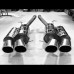 BMW E60 M5 Saloon Eisenmann 4 x 120 x 77mm oval tips Performance Exhaust