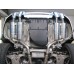 BMW E60 M5 Saloon Eisenmann 4 x 120 x 77mm oval tips Performance Exhaust