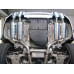 BMW E60 M5 Saloon Eisenmann 4 x 120 x 77mm oval tips Performance Exhaust