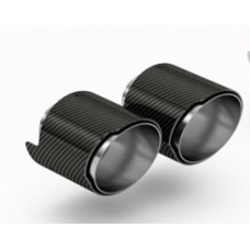 BMW G87 M2 (S58) Eisenmann Performance Rear Silencer with Chrome/Carbon Fibre Exhaust 4x110mm Tips.