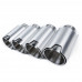 BMW E92/E93 M3 Eisenmann 4 x 90mm Special Edition Dual Canister Pro-RaceRear exhaust with Square Cut Brushed Aluminium tips