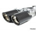 BMW E92/E93 M3 Eisenmann 4 x 90mm Special Edition Dual Canister Pro-Race Rear exhaust with Slant Cut Carbon Fibre tips