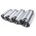 BMW G30 M550i xDrive (390kW) - Eisenmann rear silencer straight cut chrome/aluminium 4x90mm tips
