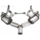 Porsche 356 1600/1600S/1600S-90 Rear Exhaust, with Central Outlet for B & C models, 