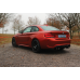 BMW F87 M2 (N55), with DCT Transmission, Valvetronic Rear Silencer complete with 4 x 90 mm Brushed Aluminium Slant Cut tips.