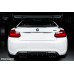 BMW F87 M2 (S55) Competition / Club Sport Pro-Race Rear Silencer with 4 x 90mm Slant Cut Carbon Fibre  exhaust tips.