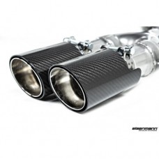 BMW G80 M3/G81 M3  & G82 M4/G83 M4 + xDrive & Competition M  Rear Exhaust (Sport version) , 4 x 110mm Chrome/Carbon Fibre tips 