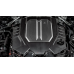 Audi C8 RS6 RS7 Black Carbon Engine Cover Matte