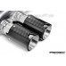 BMW G14 / G15 M850i xDrive (390kW) - Eisenmann rear silencer straight cut carbon fibre 4x90mm tips