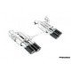 BMW E92/E93 M3 Eisenmann 4 x 90mm Special Edition Dual Canister Pro-Race Rear exhaust with Slant Cut Black Anodised tips