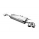 BMW E70 X5 3.0Si Eisenmann 4 x 80mm Performance Exhaust