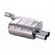 BMW E39 520i/523i/525i/528i/530i Eisenmann 2x76mm Performance Exhaust for m-sport bumper.