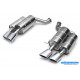 BMW E60 M5 Saloon Eisenmann 4 x 120 x 77mm oval tips Performance Exhaust