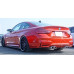 BMW F80 M3, F82 /F83 M4 + Comp Eisenmann Valved Rear Silencer complete with Square Cut Brushed Aluminium tips.
