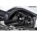 BMW E70 X5M 4.4i Bi-Turbo Eisenmann Performance RACE Exhaust CARBON FIBRE 4 x 90mm