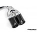 BMW E70 X5M 4.4i Bi-Turbo Eisenmann Performance RACE Exhaust CARBON FIBRE 4 x 90mm