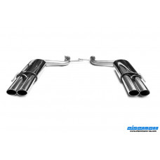 Mercedes W220 S320/430/500/600 Eisenmann 4 x 90x70mm Performance Exhaust 