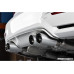 BMW F80 M3, F82 /F83 M4,Comp + GT4 RACE Performance Rear Silencer with Slant Cut Brushed Aluminium tips.