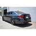 BMW F90 M5 +Comp Performance Rear Silencer, valvetronic, with Slant Cut black anodised tips.