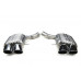 BMW F06/F12/13 M6 Eisenmann 4x120x77mm oval tips Performance rear Exhaust.