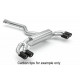 BMW G20/G21 320i, 320i xDrive / 330i, 330i xDrive : G22/G23 430i, 2x90mm Slant cut Carbon exhaust tips.